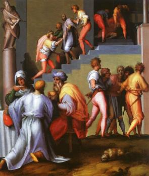 Jacopo Da Pontormo : Punishment of the Baker